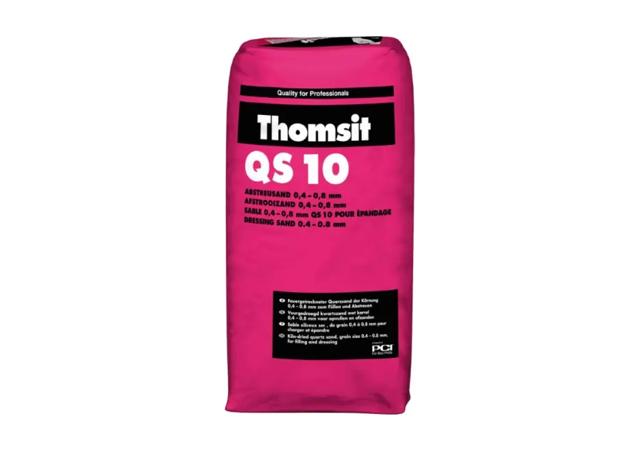 Thomsit Kwartszand QS10 0,4-0,8 mm - 25 kg Must-Have