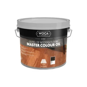 Meest Verkocht WOCA Master Colour Oil 120 Black - 2,5 Liter