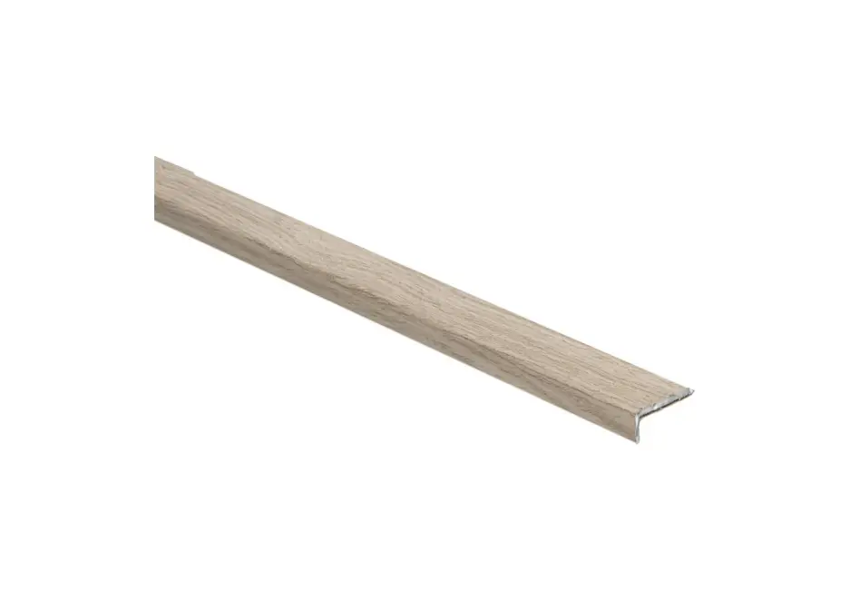 Hoeklijnprofiel Zelfklevend 10mm Eiken Wit Getint - 200cm Nieuw