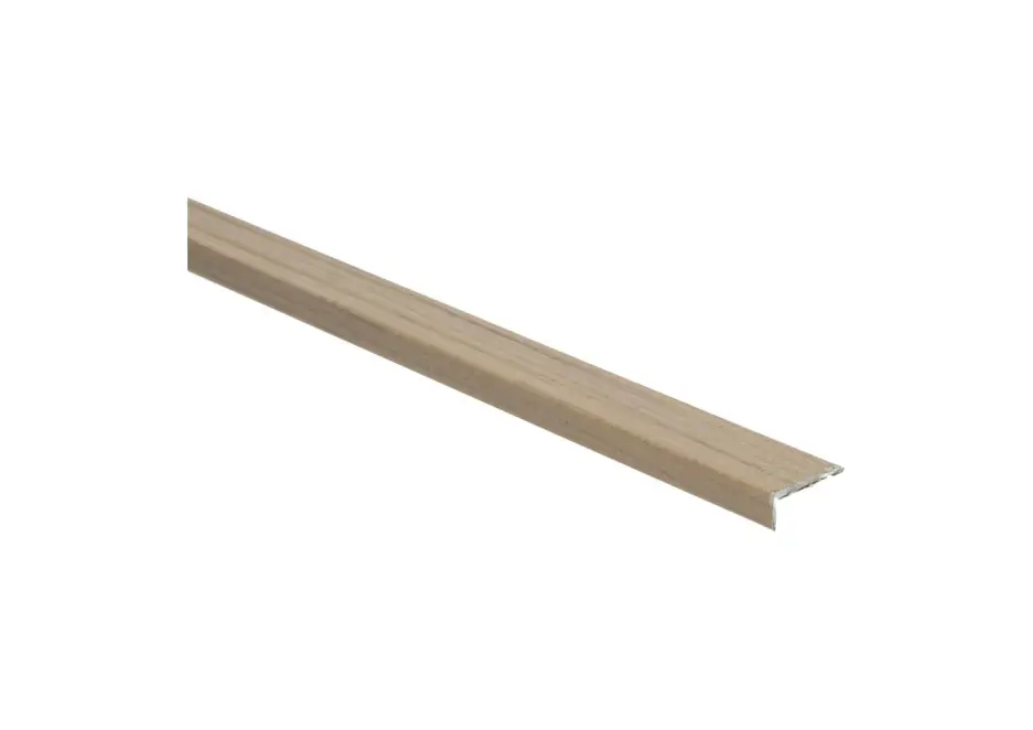 Direct Beschikbaar Hoeklijnprofiel Zelfklevend 10mm Verweerd Grenen - 200cm