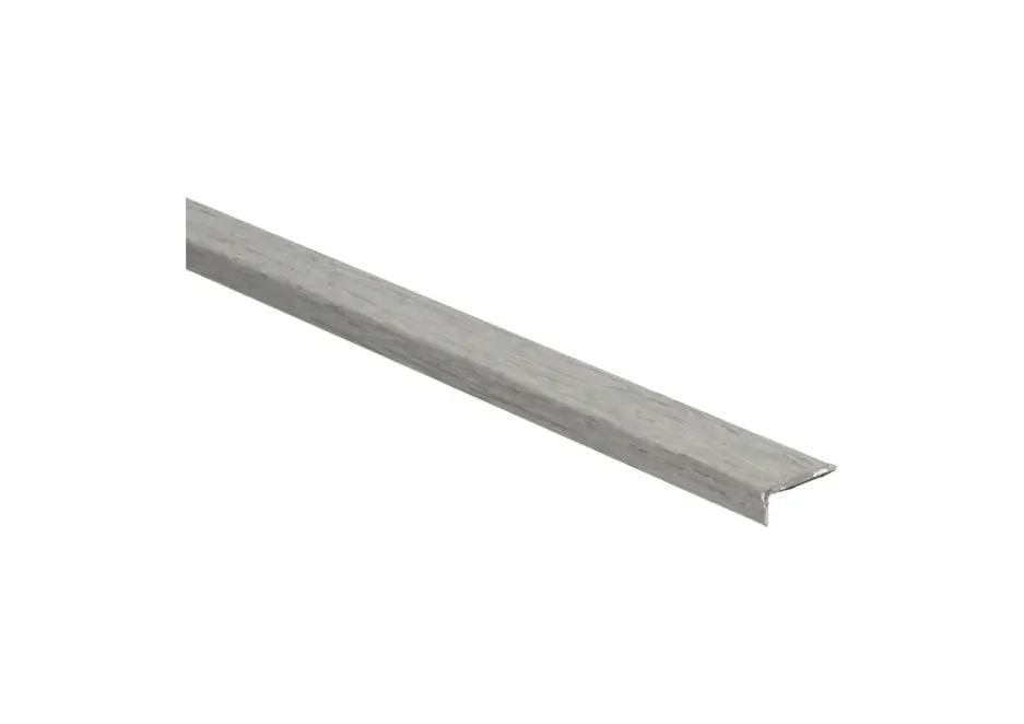Hoeklijnprofiel Zelfklevend 10mm Eiken Vergrijsd - 200cm Meest Verkocht