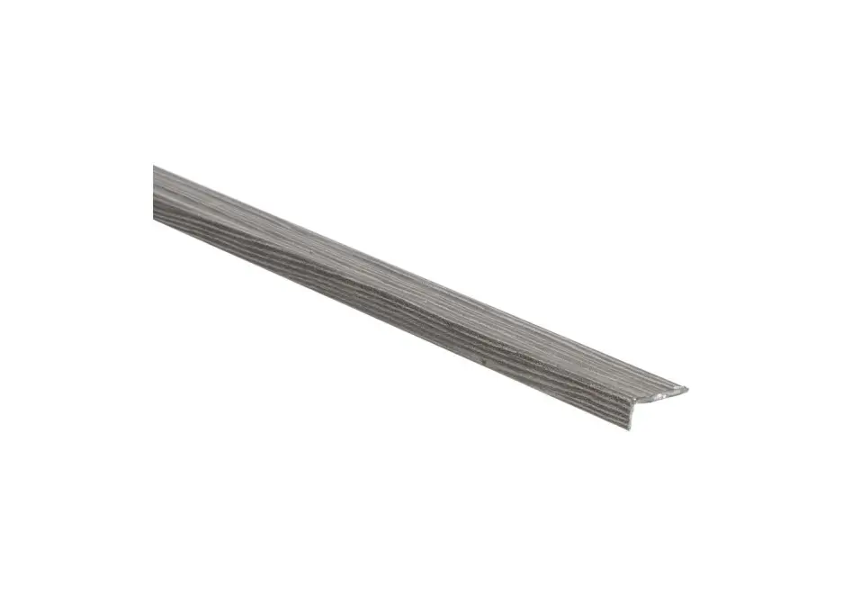 Hoeklijnprofiel Zelfklevend 10mm Vergrijsd Grenen - 200cm Hoge Kwaliteit