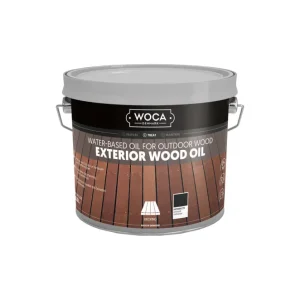 WOCA Exterior Oil Antraciet - 2,5 Liter Direct Verzonden