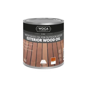 Beperkte Voorraad WOCA Exterior Oil Bangkirai - 0,75 Liter