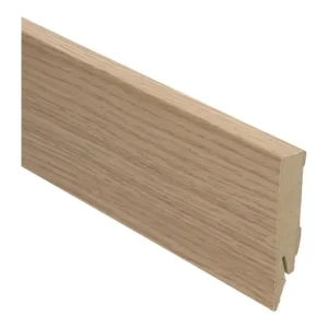 Premium MDF Rechte Folieplint 70x14mm Eiken