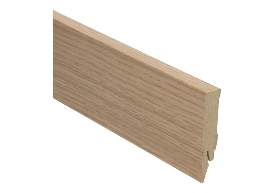 Premium MDF Rechte Folieplint 70x14mm Eiken