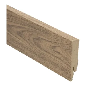 Finale Uitverkoop MDF Rechte Folieplint 70x14mm Oud Kastanje