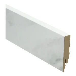 Premium MDF Rechte Folieplint 70x14mm Marmer