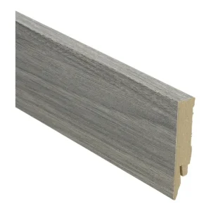 Superprijs MDF Rechte Folieplint 70x14mm Grijze Teak
