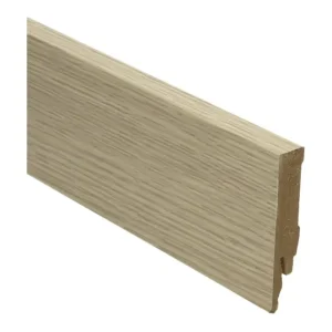 Snelle Levering MDF Rechte Folieplint 70x14mm Champagne Eiken