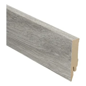 Hoge Kwaliteit MDF Rechte Folieplint 70x14mm Frans Oud Eiken Grijs