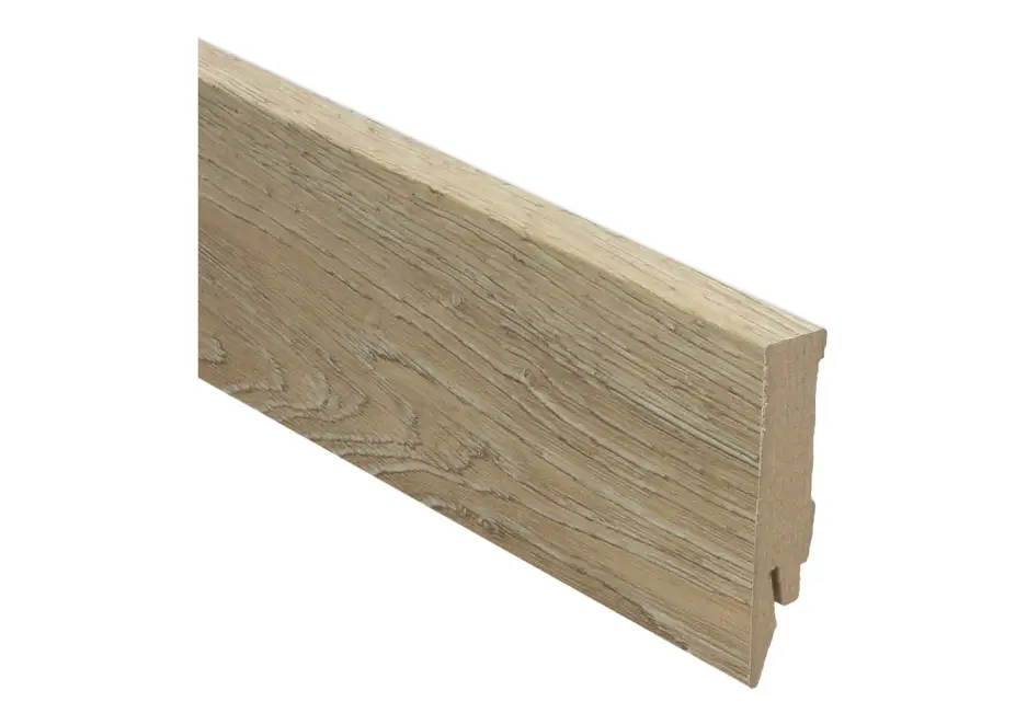 MDF Rechte Folieplint 70x14mm Scarlet Oak Nature Fabrieksprijs