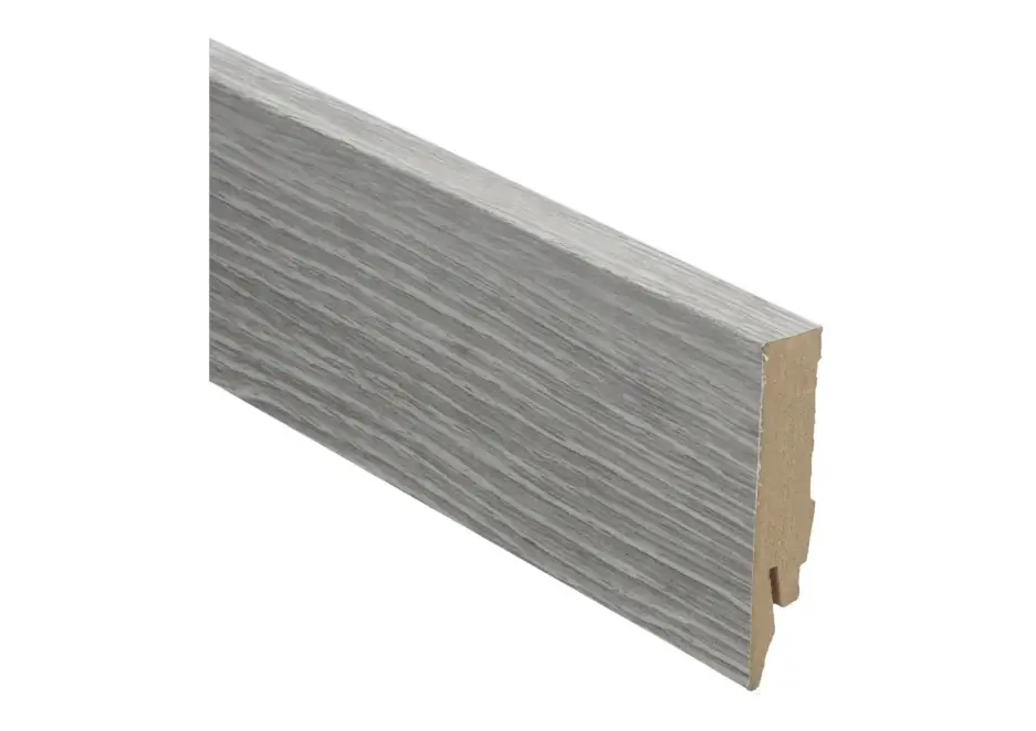Meest Verkocht MDF Rechte Folieplint 70x14mm Scarlet Oak Light Grey
