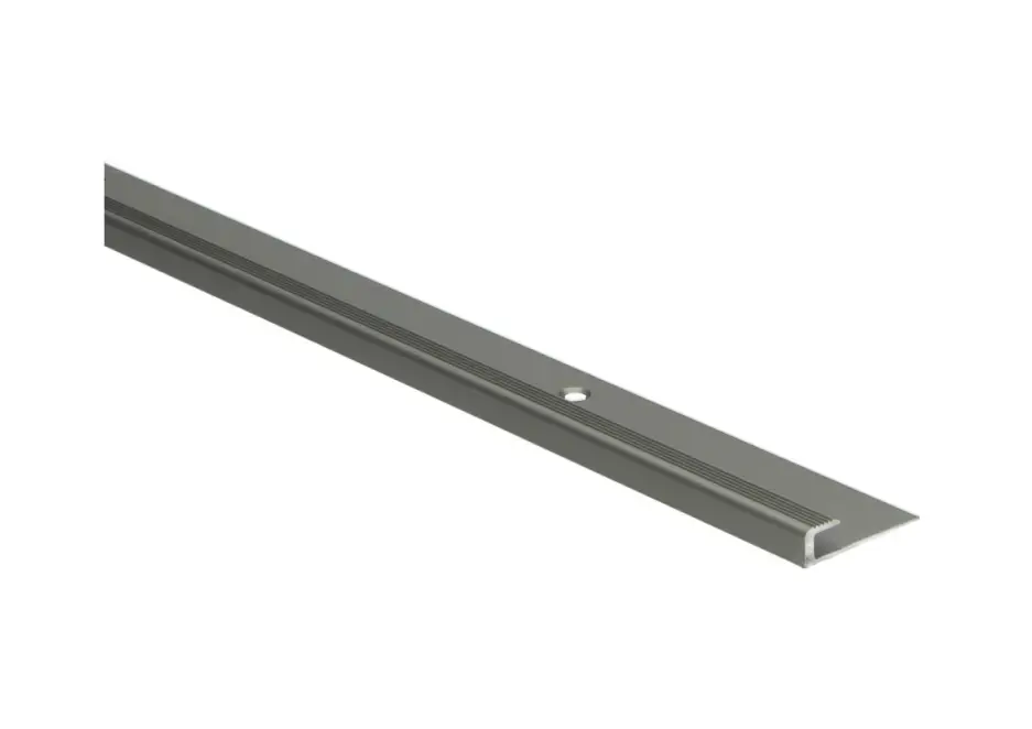 Goedkoop Inschuif Eindprofiel 8mm tbv 5mm PVC RVS - 250cm