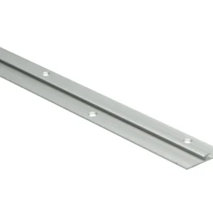Aansluitprofiel 6mm tbv 2.5mm PVC Zilver - 270cm Direct Verzonden