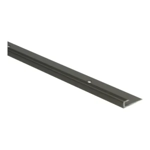 Inschuif Eindprofiel 8mm tbv 5mm PVC Brons - 250cm Uitverkoop