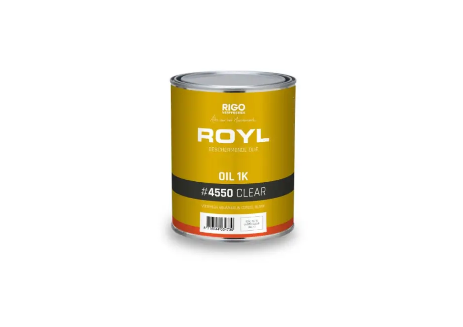 Meest Verkocht ROYL Oil 1K Clear 4550 - 1 Liter