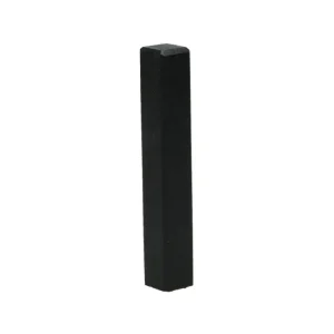 Hoek- en Eindstuk t.b.v. MDF Plint 90x12 Zwart RAL9005 Lage Kosten