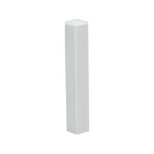 Hoek- en Eindstuk t.b.v. MDF Plint 90x12 Wit RAL9016 Koop Vandaag
