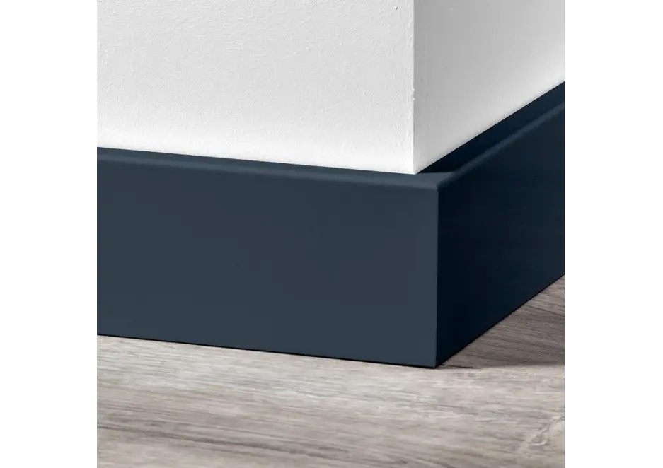 Seizoensaanbieding MDF Moderne Plint 120x12mm Voorgelakt RAL 7016