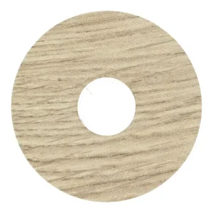 Exclusieve Aanbieding Zelfklevende Rozet (17 mm) Gezandstraalt Eik Naturel (10 st.)