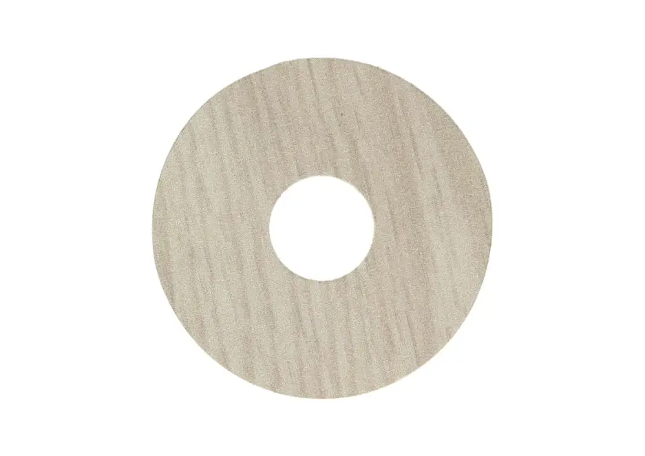 Zelfklevende Rozet (17 mm) Eiken Beige (10 st.) Nieuw