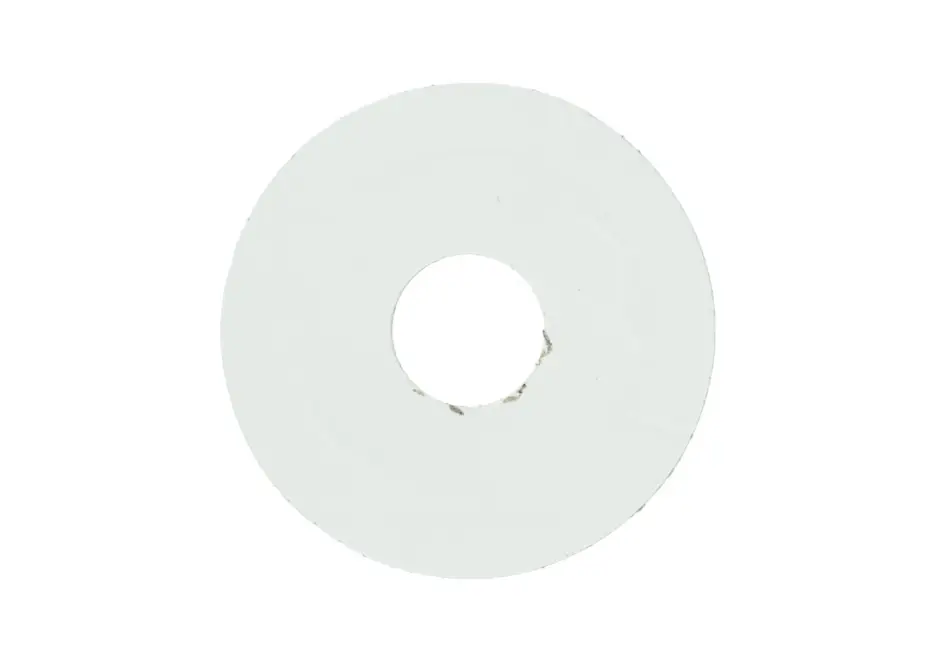 Zelfklevende Rozet (17 mm) Wit RAL9016 (10 st.) Laatste Kans