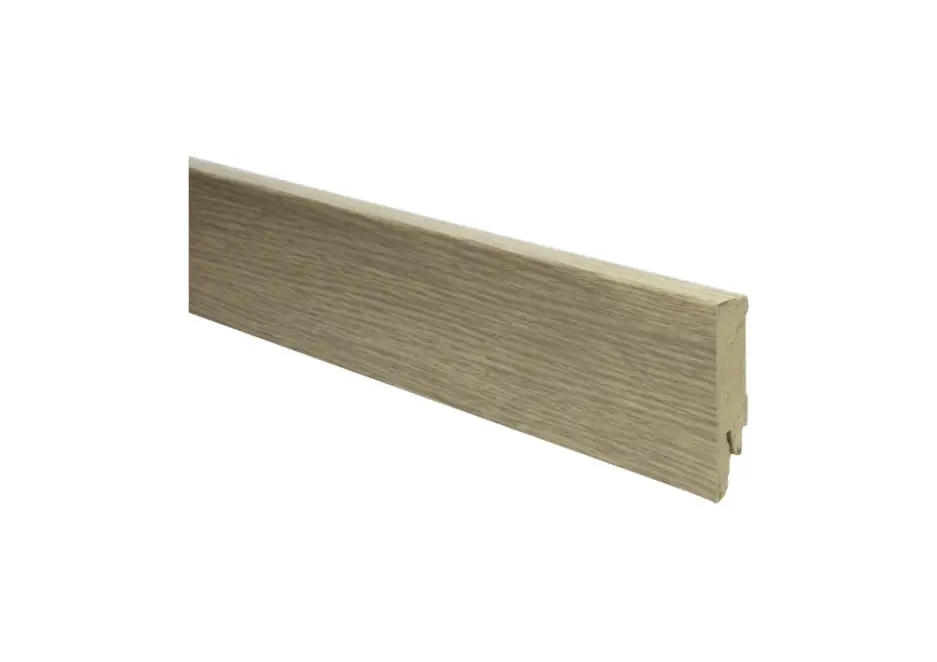 MDF Rechte Folieplint 70x14mm Licht Eiken Naturel Meest Verkocht