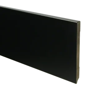 MDF Moderne Plint 150x12mm Voorgelakt RAL 9005 Hete Deal