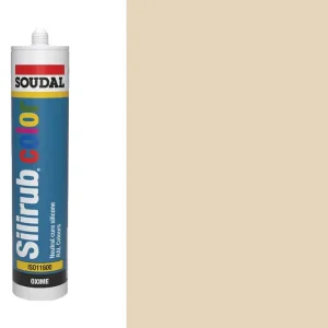 Direct Beschikbaar Soudal Siliconenkit RAL 1015 Licht Ivoor - 300 ml