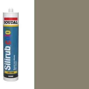 Soudal Siliconenkit RAL 7002 Olijfgrijs - 300 ml Lage Kosten