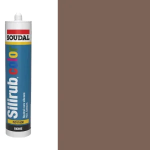Finale Uitverkoop Soudal Siliconenkit RAL 8025 Bleekbruin - 300 ml