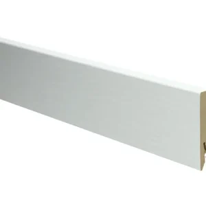 Rechte Folieplint 70x14mm Eiken Wit Gelakt Beste Prijs