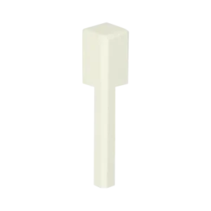 Binnenhoek t.b.v. MDF Renovatieplint 90x18mm RAL9010 Merkproduct