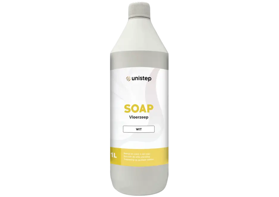Aanbieding Unistep - Soap - Vloerzeep - Wit - 1 liter