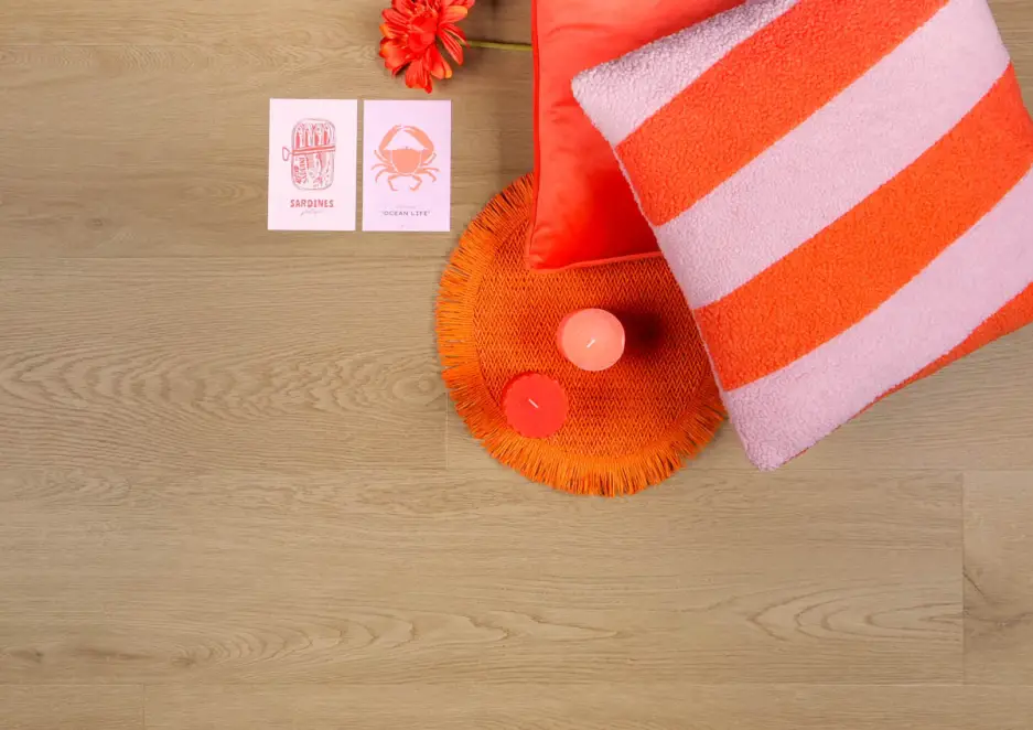 Douwes Dekker PVC Klik Plank Druif - Ultra Mat Superprijs