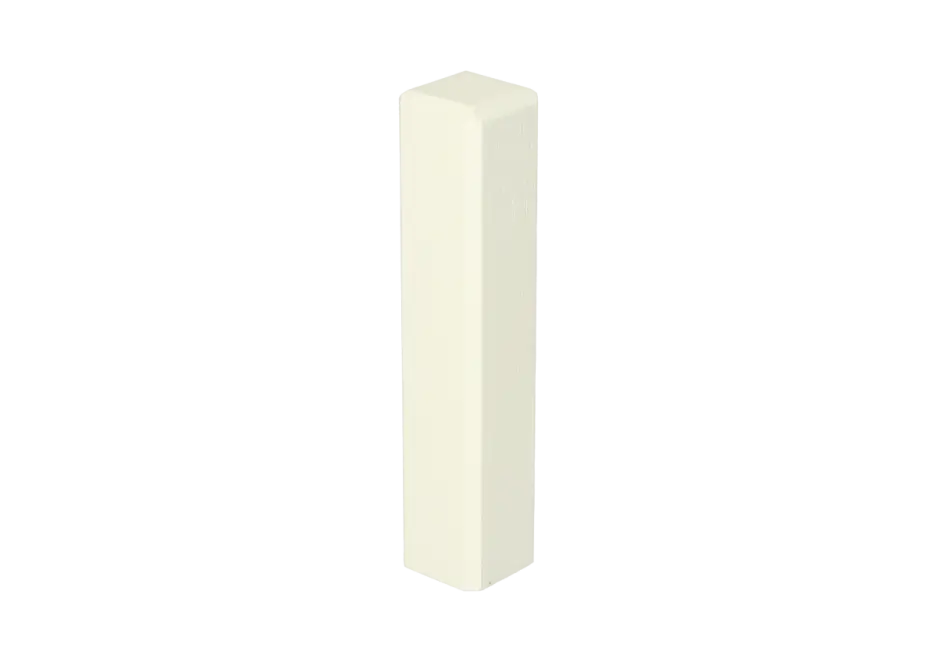 Buitenhoek t.b.v. MDF Renovatieplint 120x22mm RAL9010 Alleen Vandaag