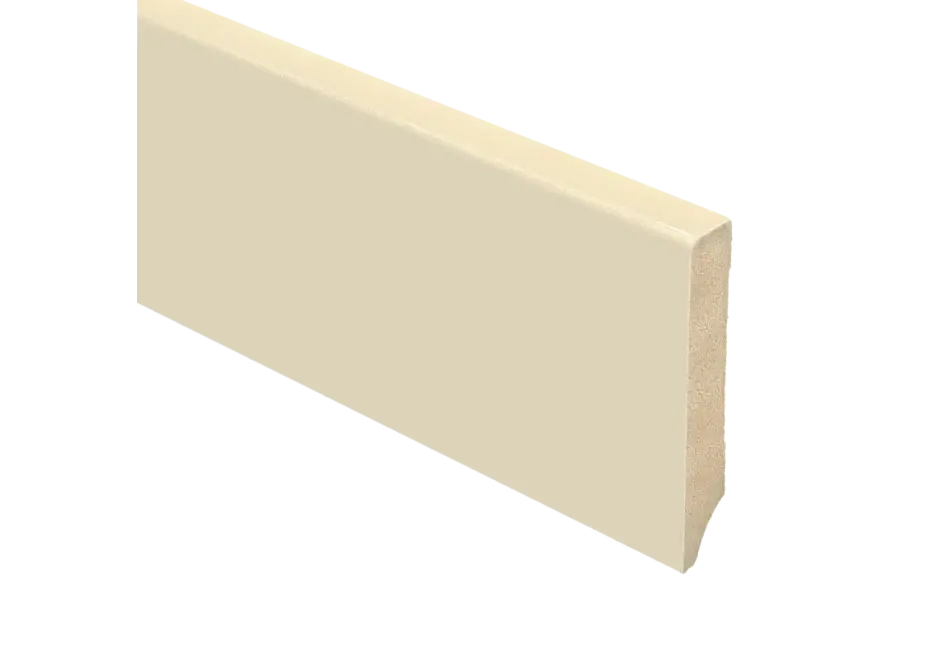 Meest Verkocht MDF Moderne Plint 70x12mm Voorgelakt Tent