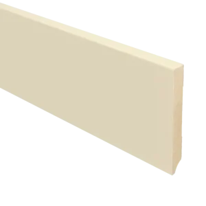 Meest Verkocht MDF Moderne Plint 120x15mm Voorgelakt Tent