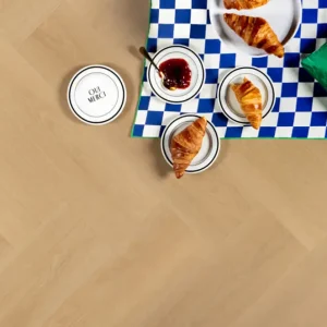 Veilige Betaling Douwes Dekker PVC Klik Brede Visgraat Croissant - Ultra Mat