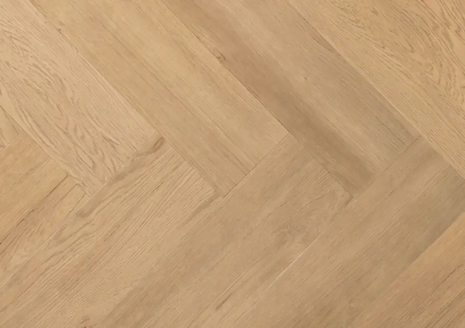 Superprijs Douwes Dekker PVC Klik Brede Visgraat Boterkoek - Ultra Mat