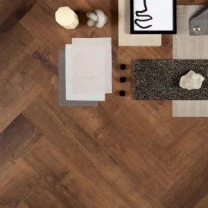 OTIUM Dawn Visgraat SPC Rigid - 5.5mm PVC Klik Actieprijs