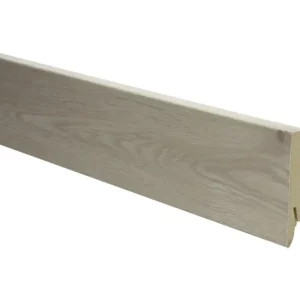 Rechte Folieplint 70x14mm Eiken Beige Laatste Kans