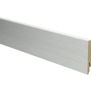 Dagaanbieding Rechte Folieplint 70x14mm Eiken Katoenwit