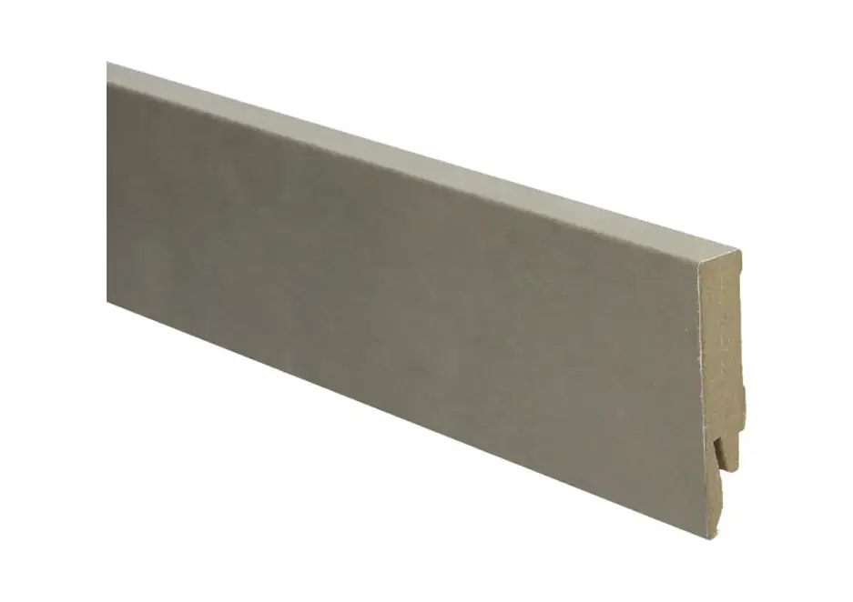Nieuw Rechte Folieplint 70x14mm Beige Beton Donker