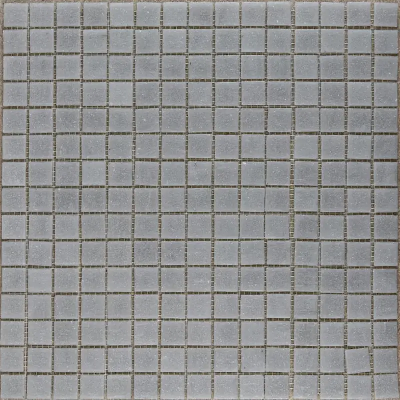 Ker Glasmozaïek Grijs Licht 2×2 Mozaïek 32,7×32,7cm Hoge Kwaliteit