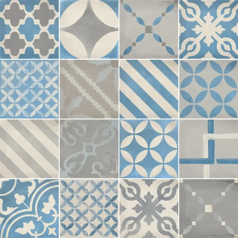 Alta Venbo Mix Blue Matt 20x20cm Hete Deal