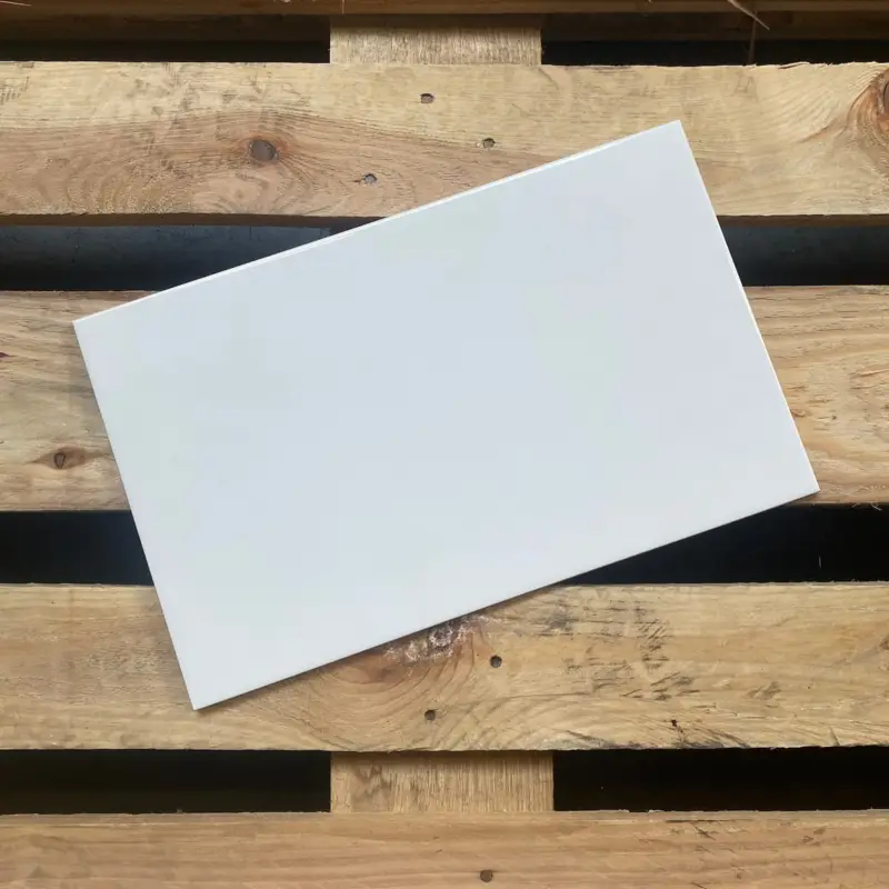Ceratile Glans Wit 25x40cm Alleen Vandaag