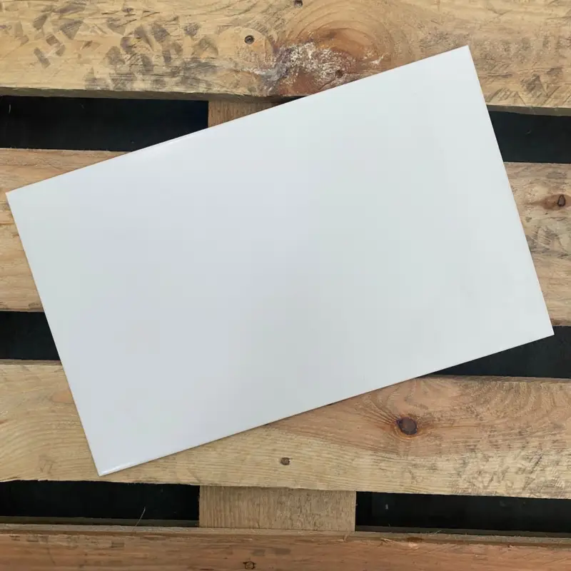Option Salla White Mate 25x40cm (partij van 8,9 m²) Laatste Kans
