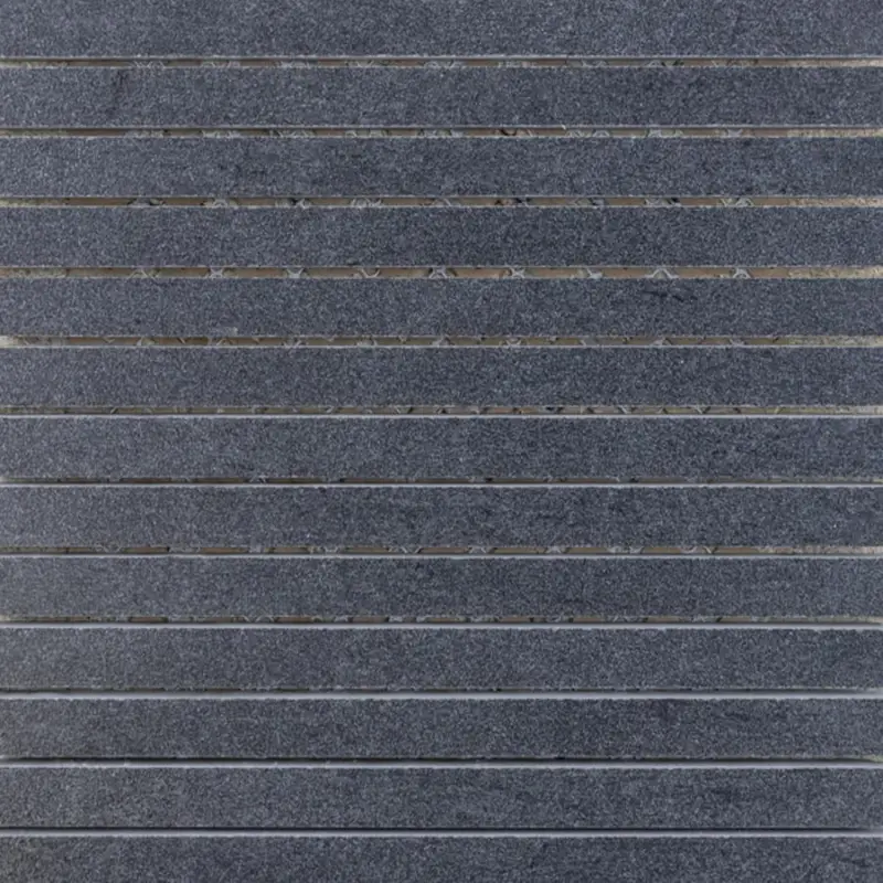 Laatste Versie Keraselect Basaltina Nero Super Lappato 1,7×29 Mozaïek 30x30cm